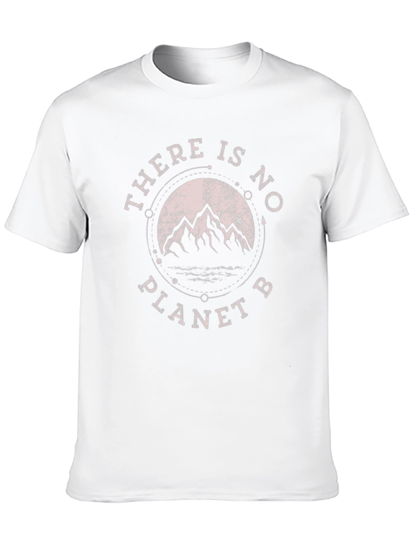 Eco-Friendly Black T-Shirt - There Is No Planet B