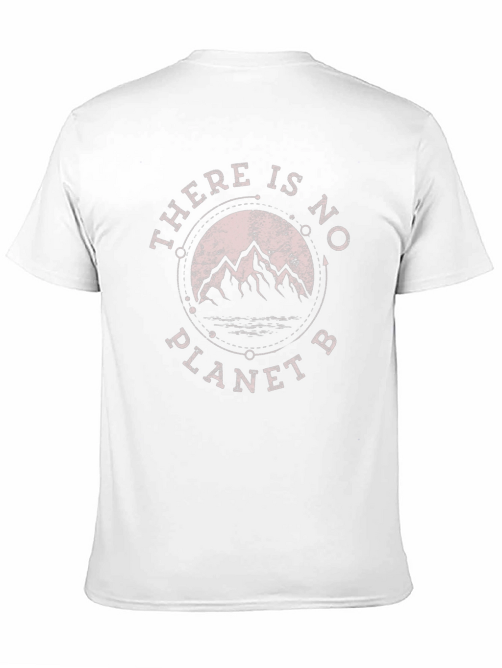 Eco-Friendly Black T-Shirt - There Is No Planet B