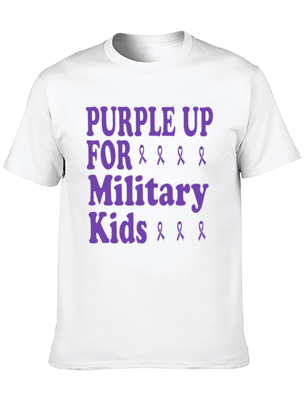 Purple Up For Military Kids T-Shirt