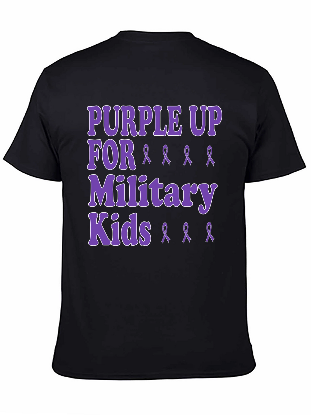 Purple Up For Military Kids T-Shirt