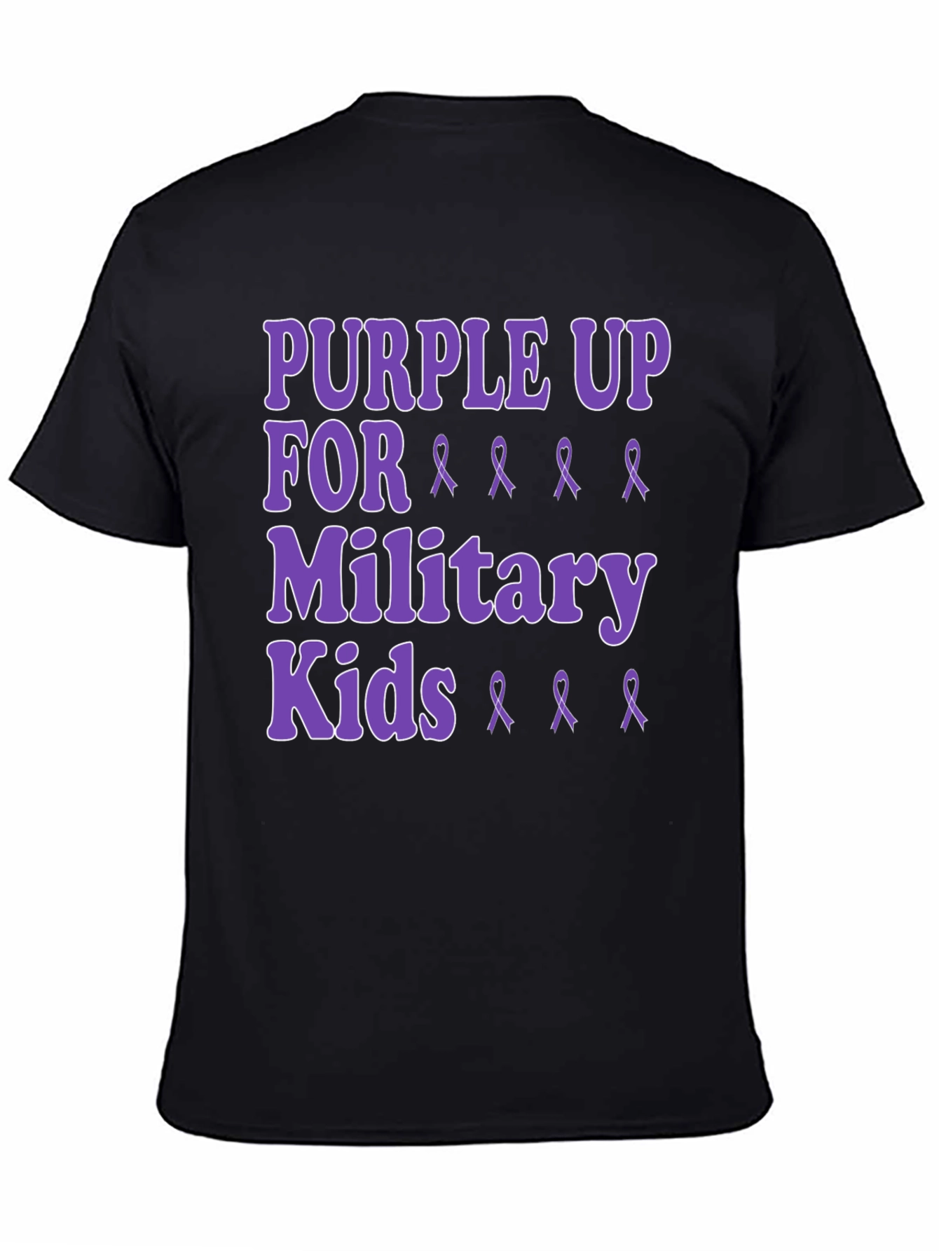 Purple Up For Military Kids T-Shirt