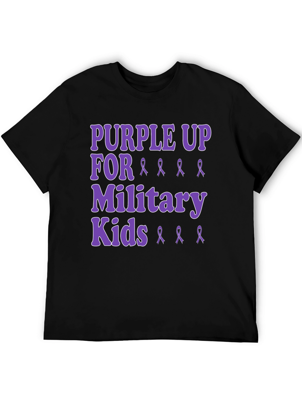 Purple Up For Military Kids T-Shirt