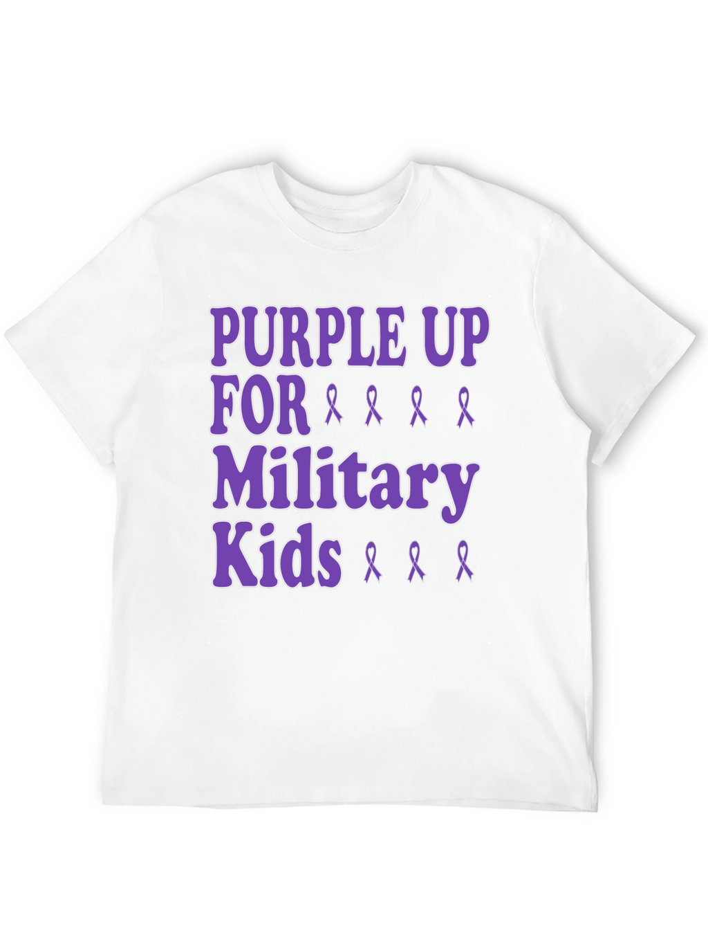 Purple Up For Military Kids T-Shirt