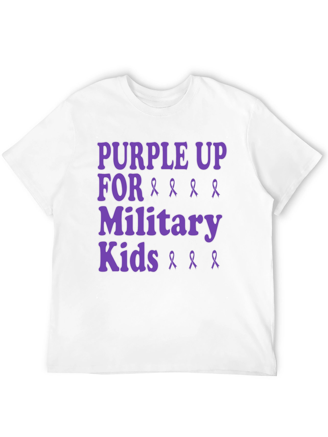 Purple Up For Military Kids T-Shirt