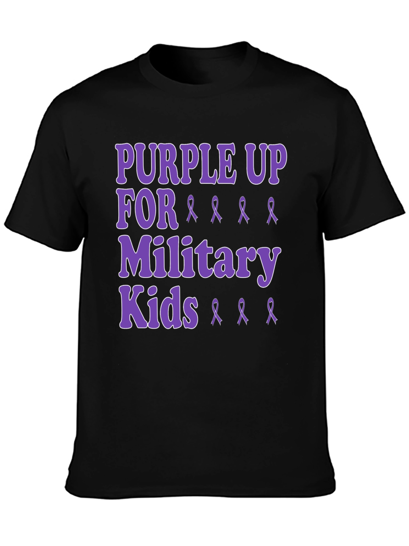 Purple Up For Military Kids T-Shirt
