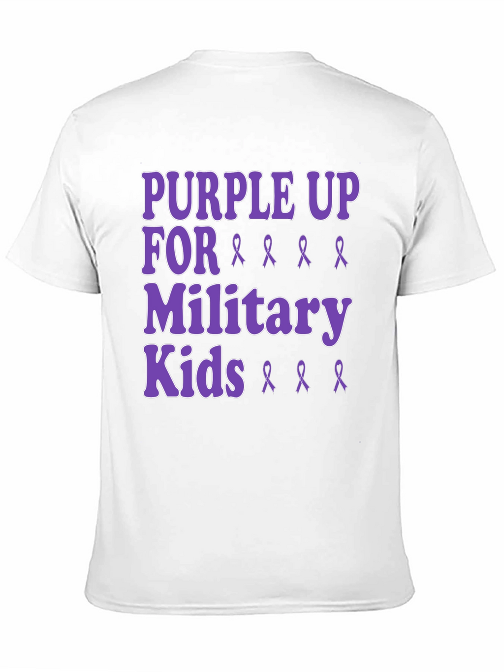 Purple Up For Military Kids T-Shirt