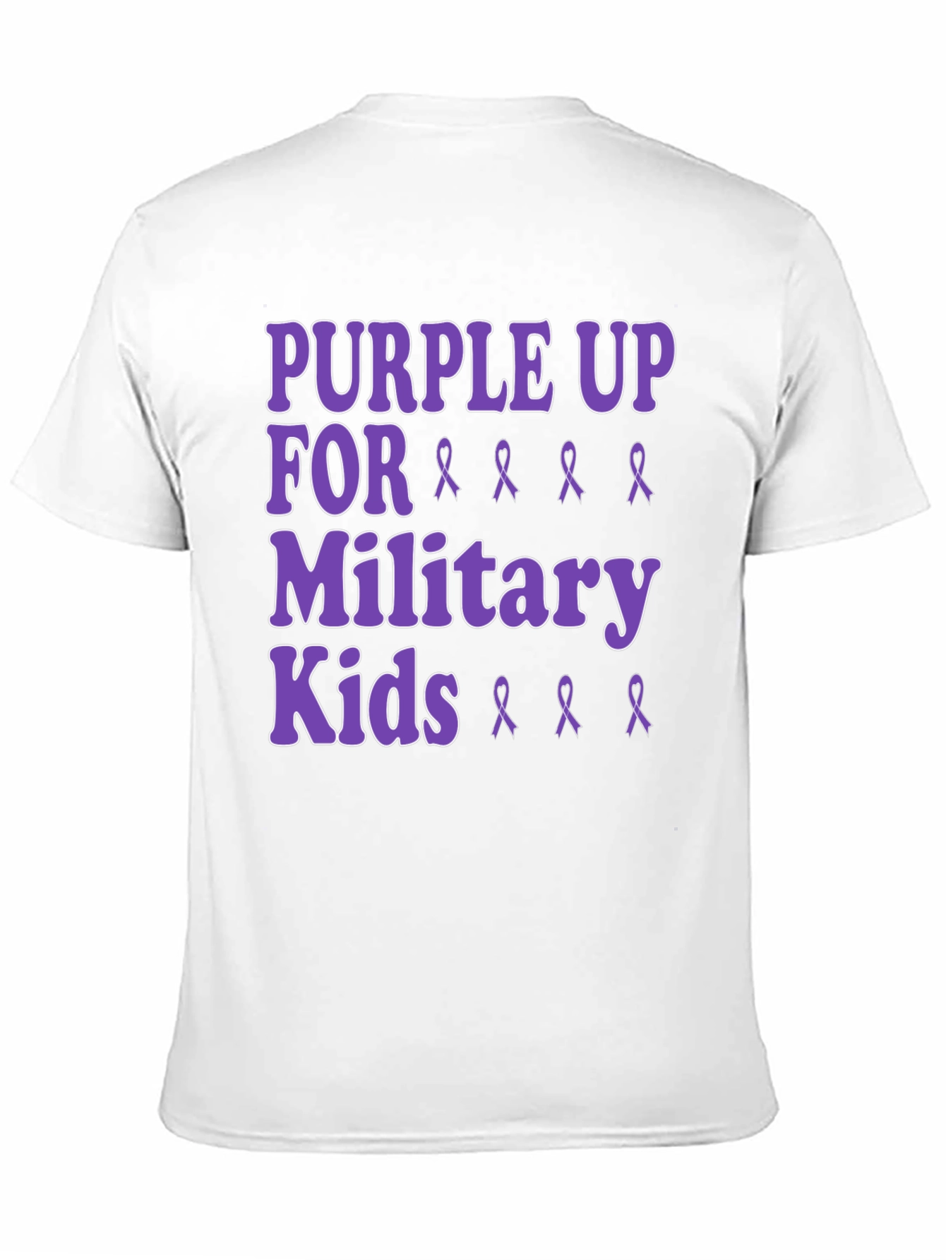 Purple Up For Military Kids T-Shirt