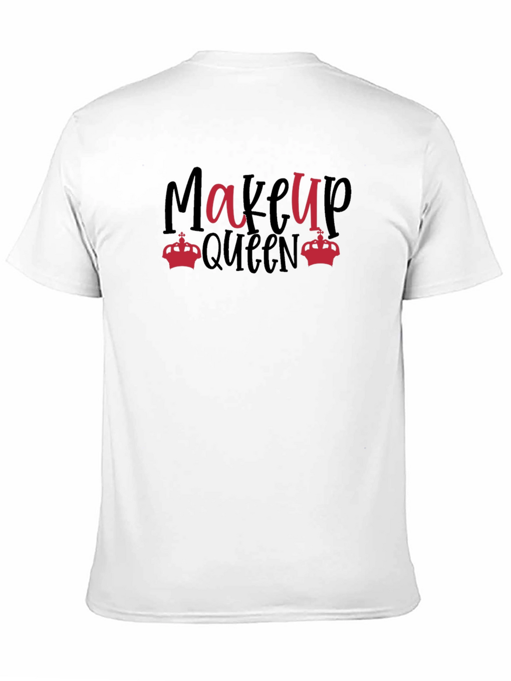 Makeup Queen Black Graphic Tee