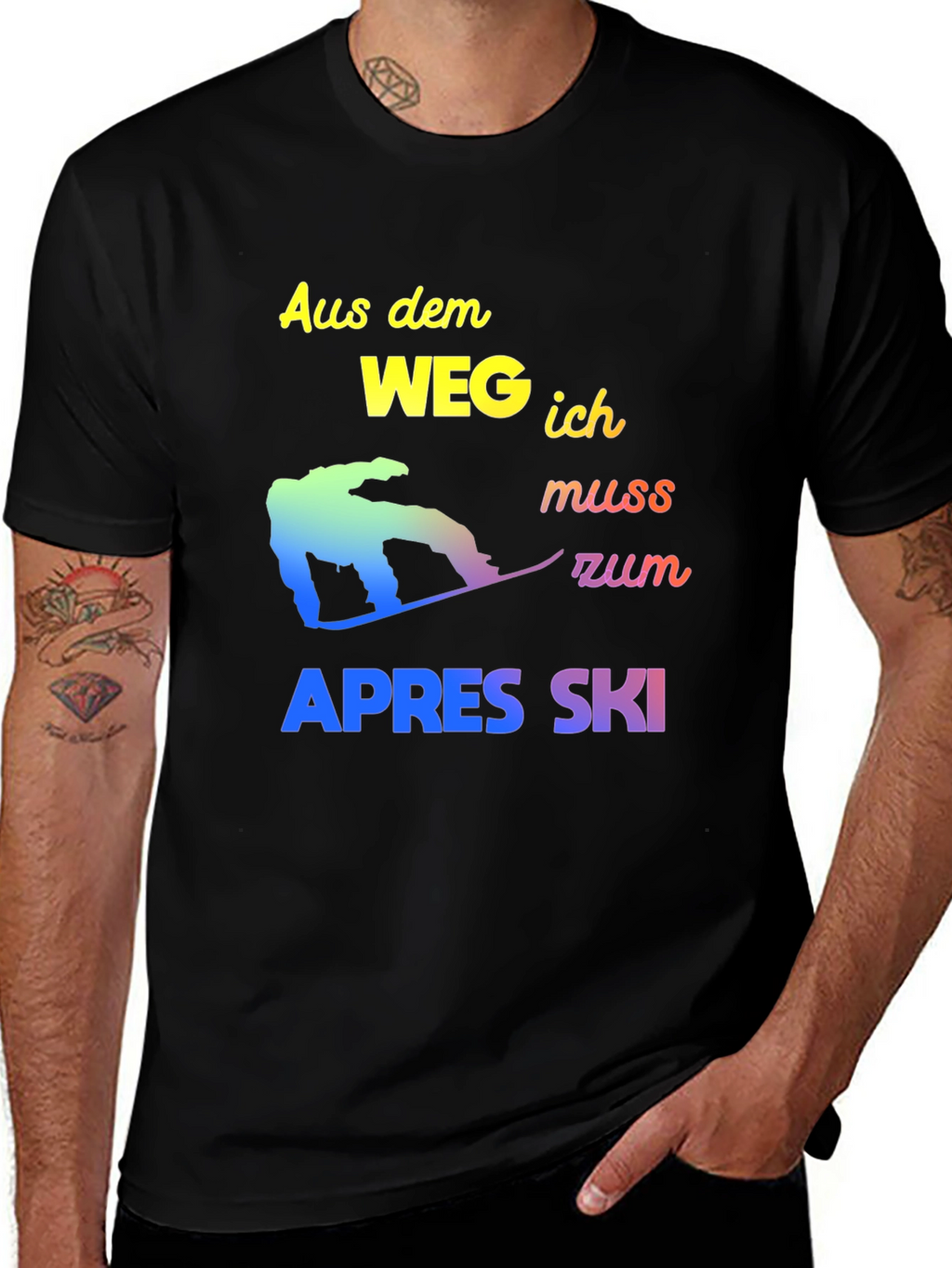 Apres Ski Snowboard T-Shirt