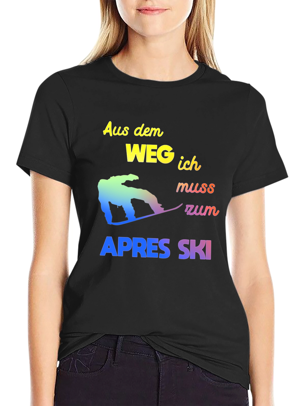 Apres Ski Snowboard T-Shirt