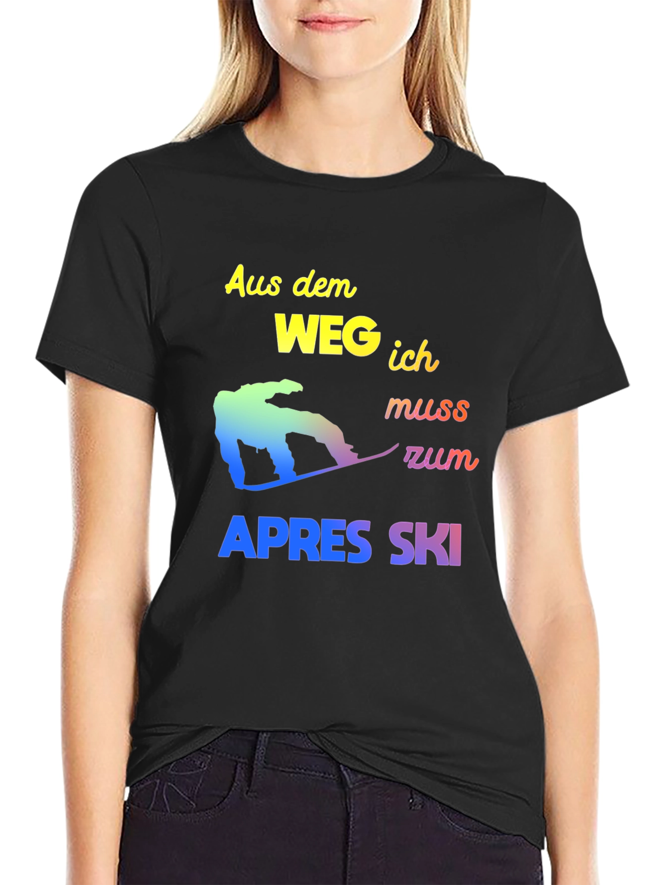 Apres Ski Snowboard T-Shirt