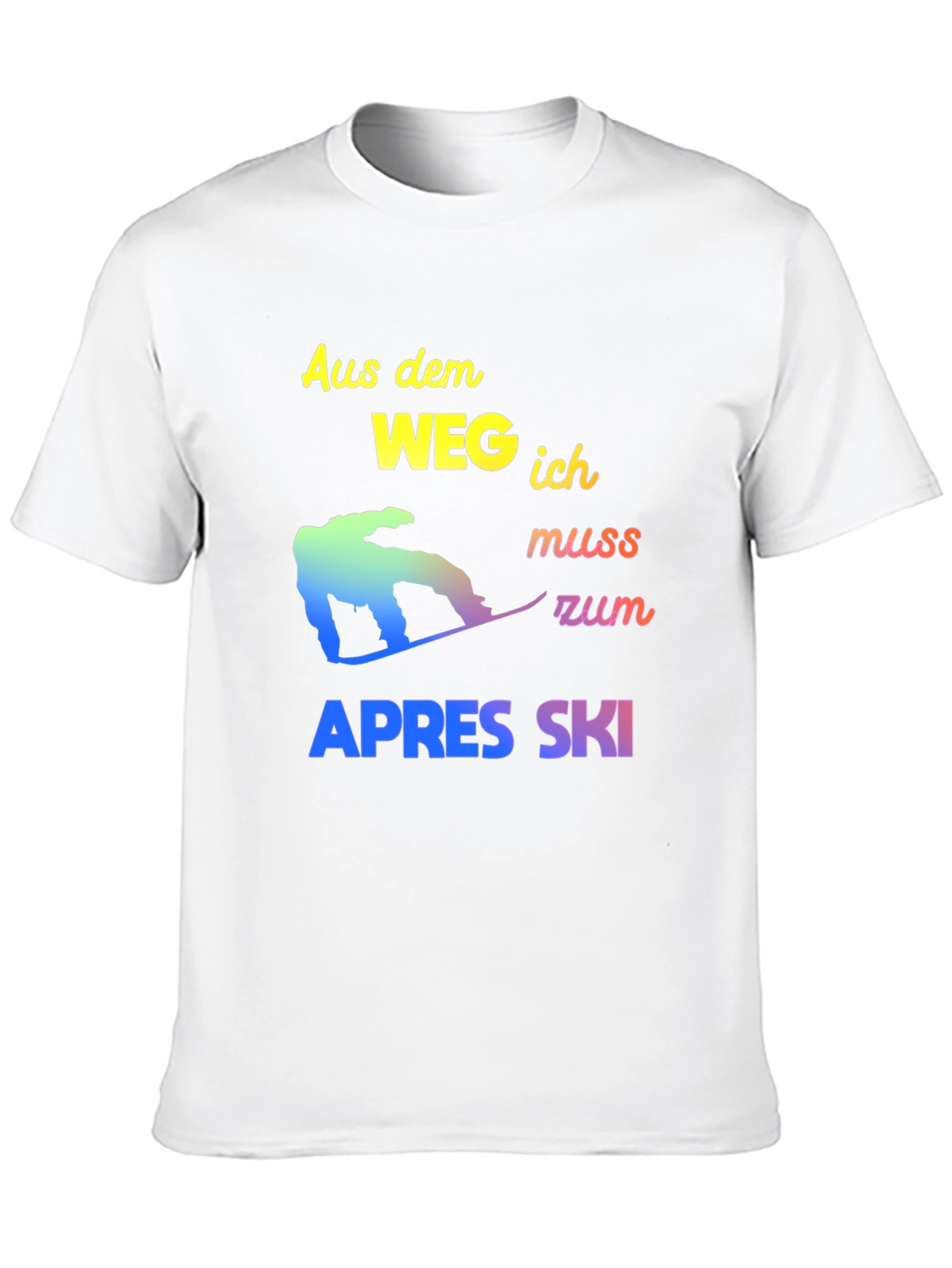 Apres Ski Snowboard T-Shirt