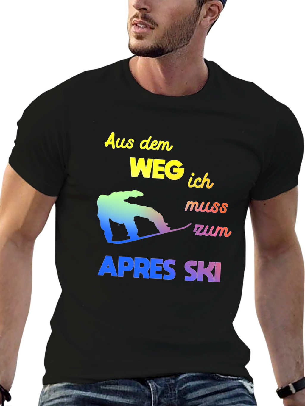 Apres Ski Snowboard T-Shirt