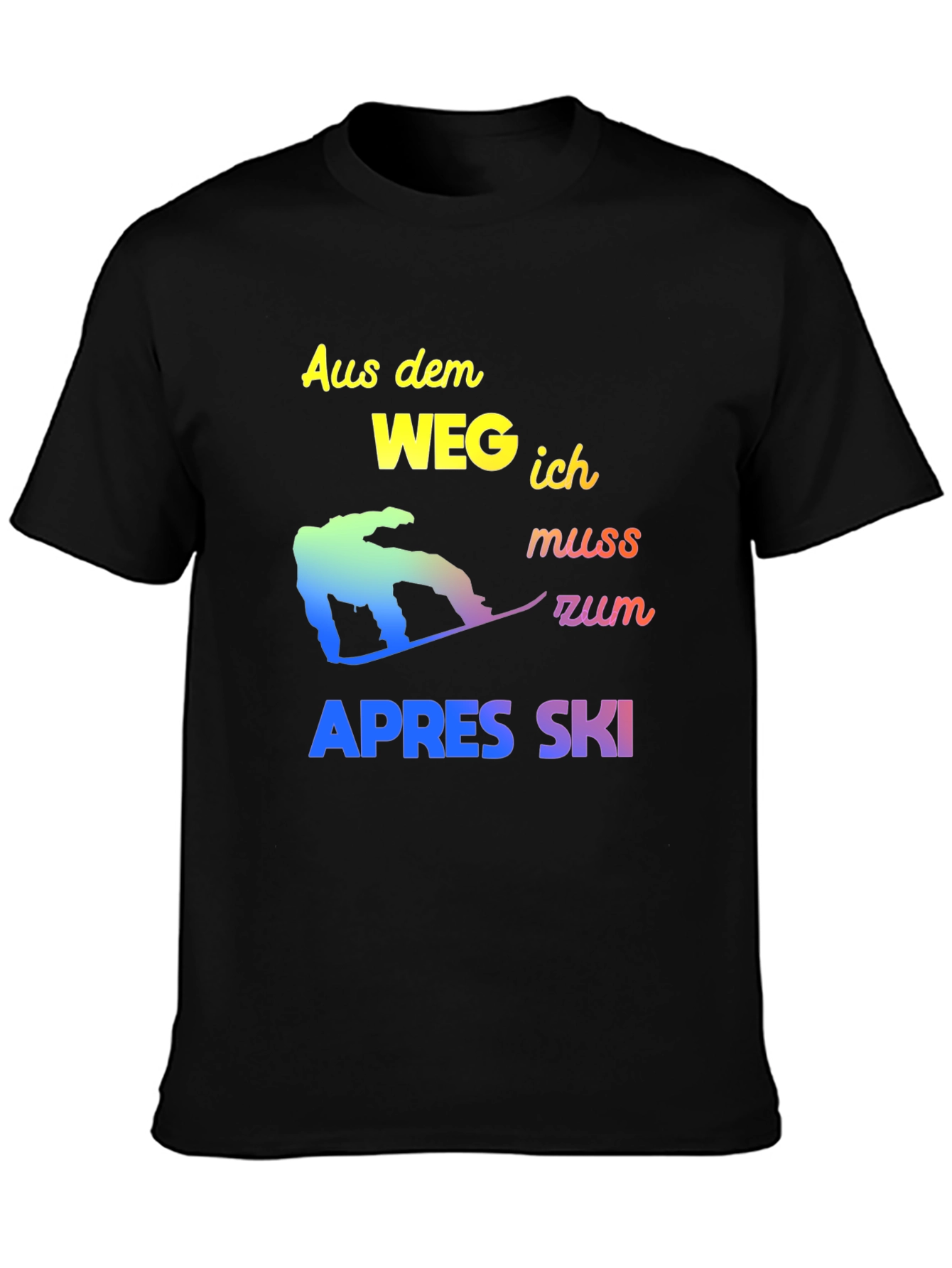 Apres Ski Snowboard T-Shirt