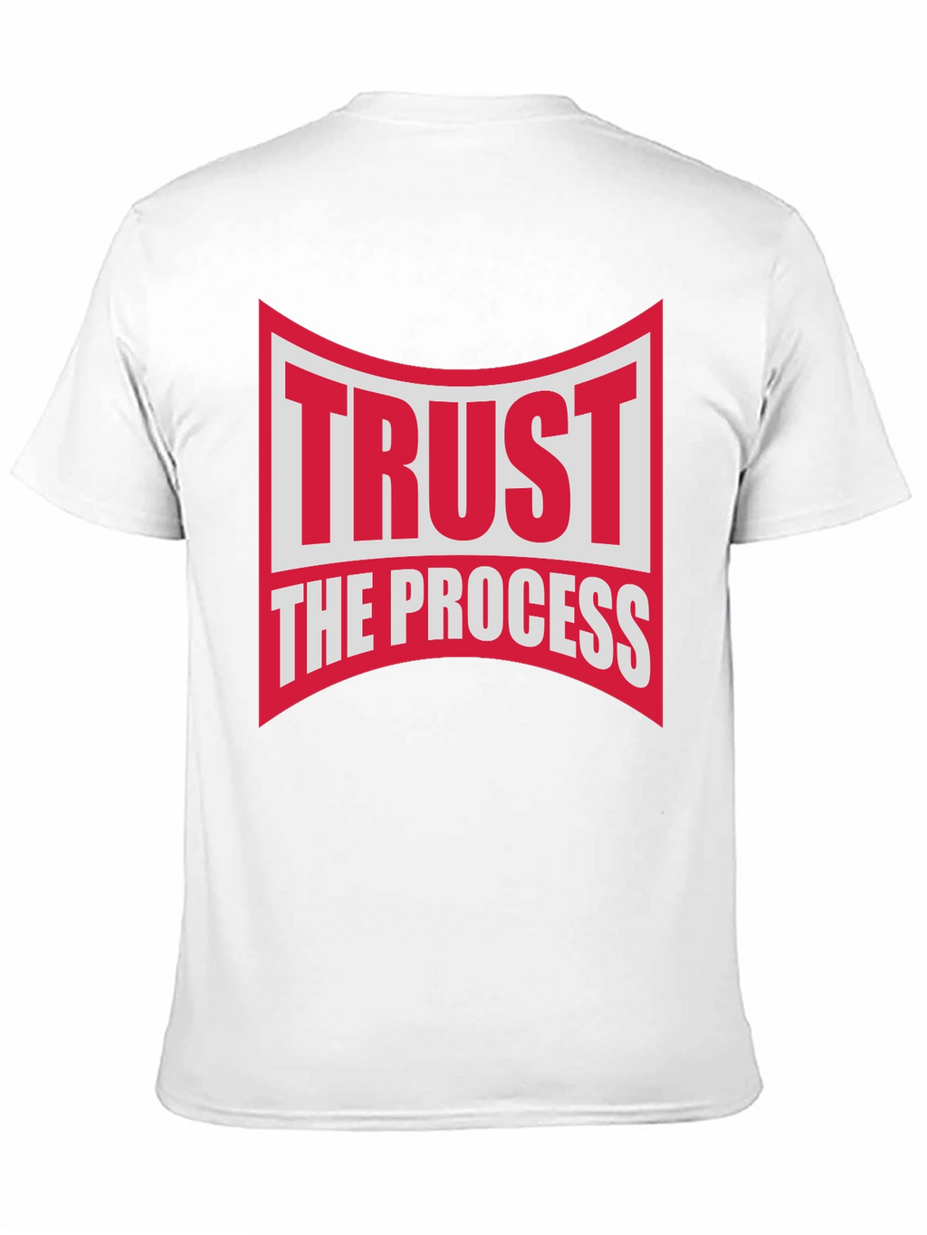 Trust The Process Black Graphic T-Shirt