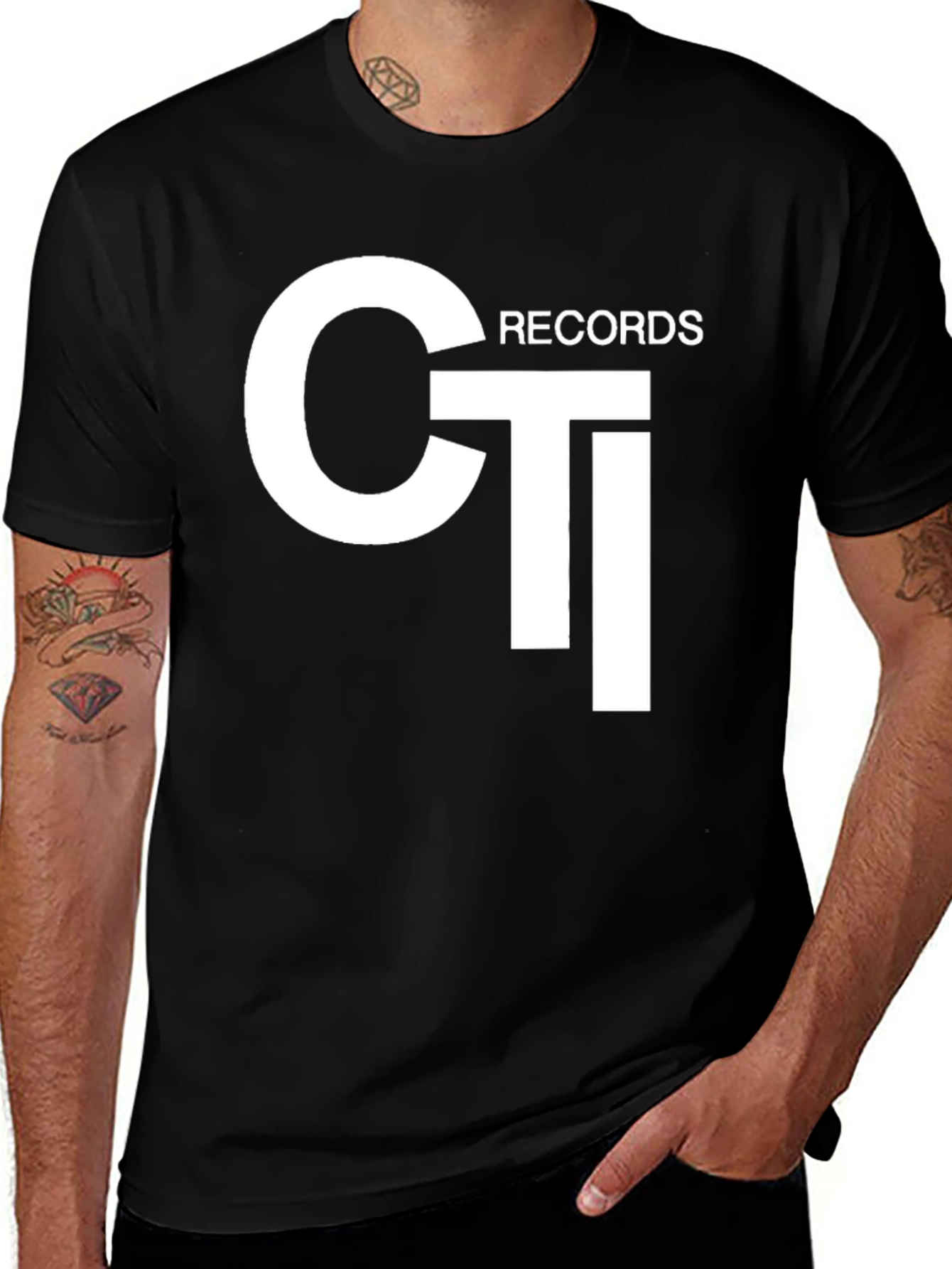 CTI Records Black T-Shirt
