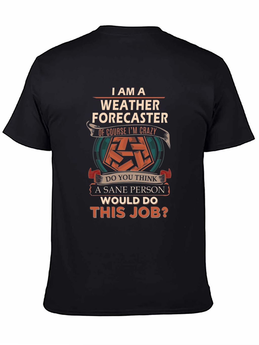 Weather Forecaster Crazy Job T-Shirt