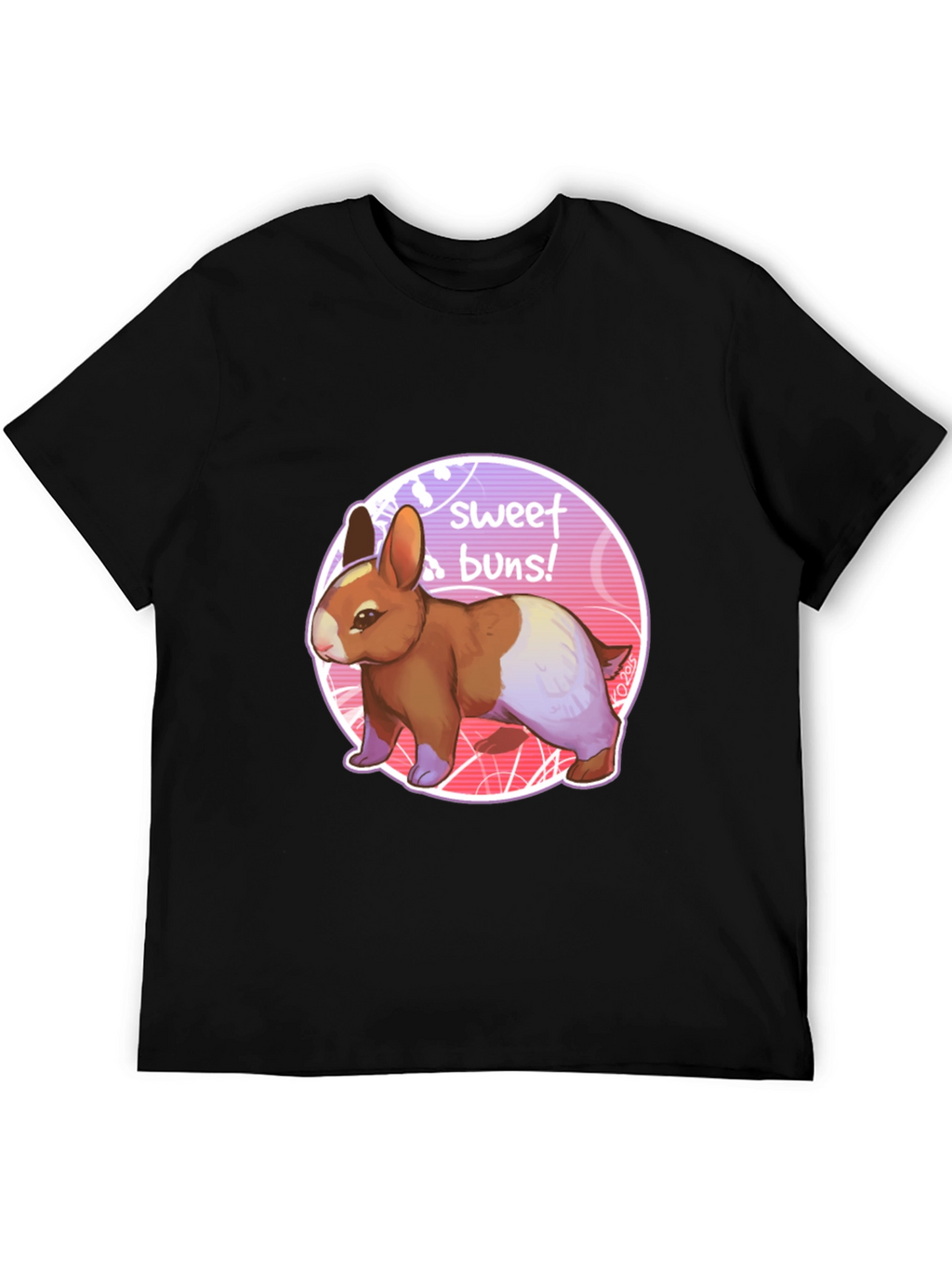 Sweet Buns Rabbit Graphic Tee