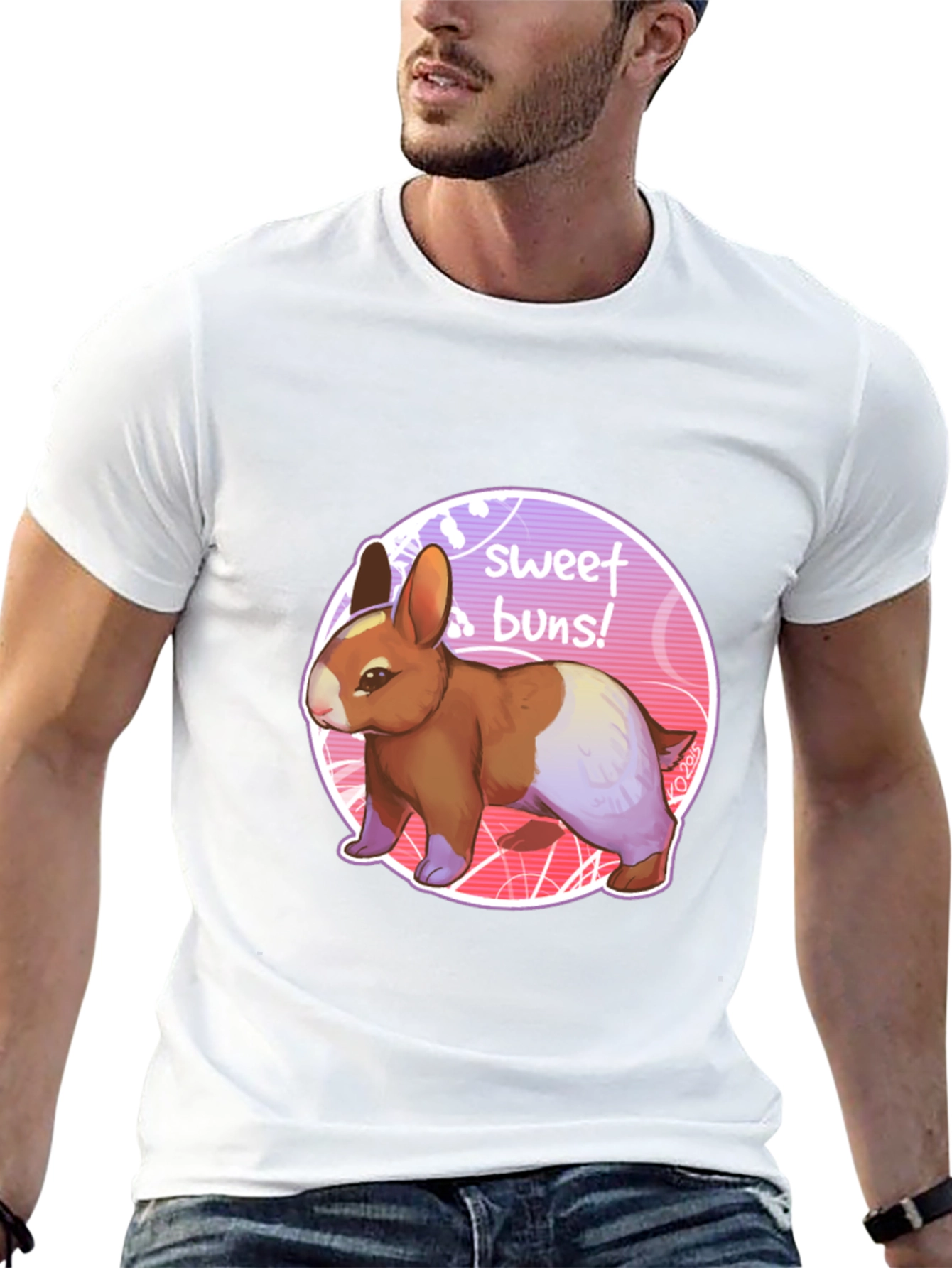 Sweet Buns Rabbit Graphic Tee