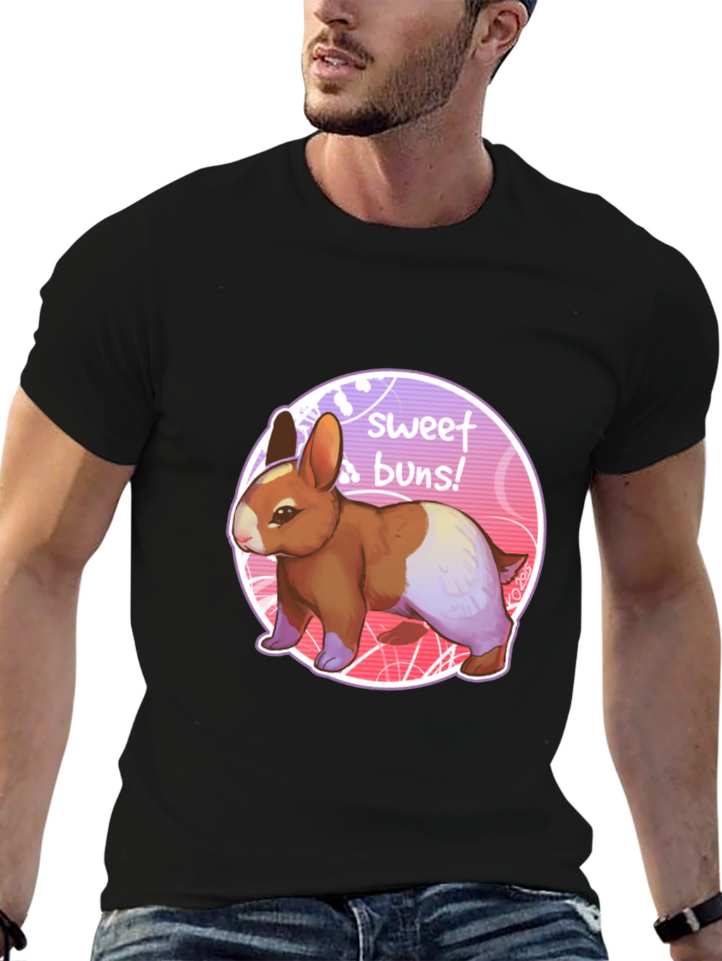 Sweet Buns Rabbit Graphic Tee