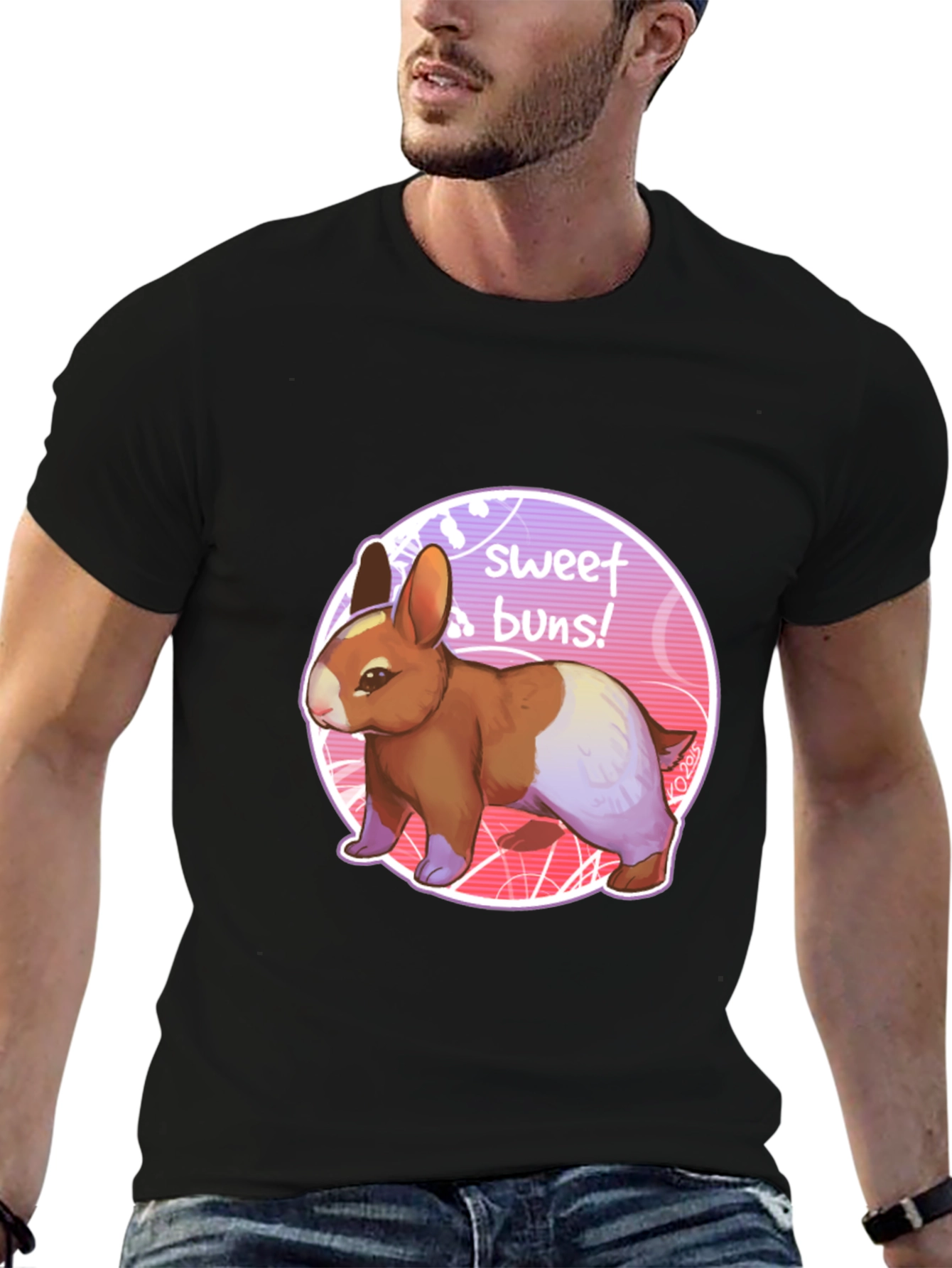 Sweet Buns Rabbit Graphic Tee