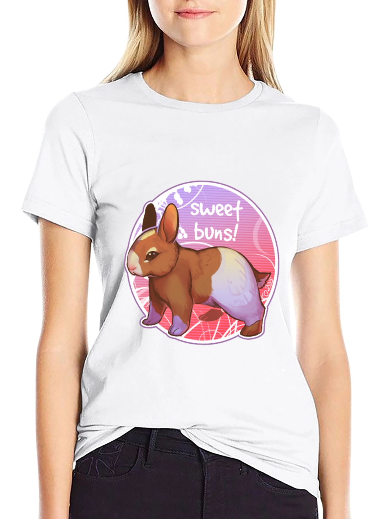 Sweet Buns Rabbit Graphic Tee