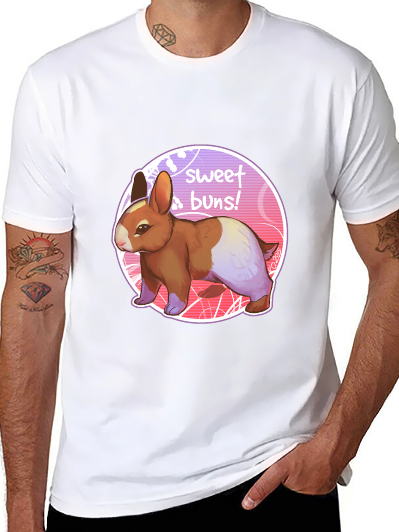 Sweet Buns Rabbit Graphic Tee