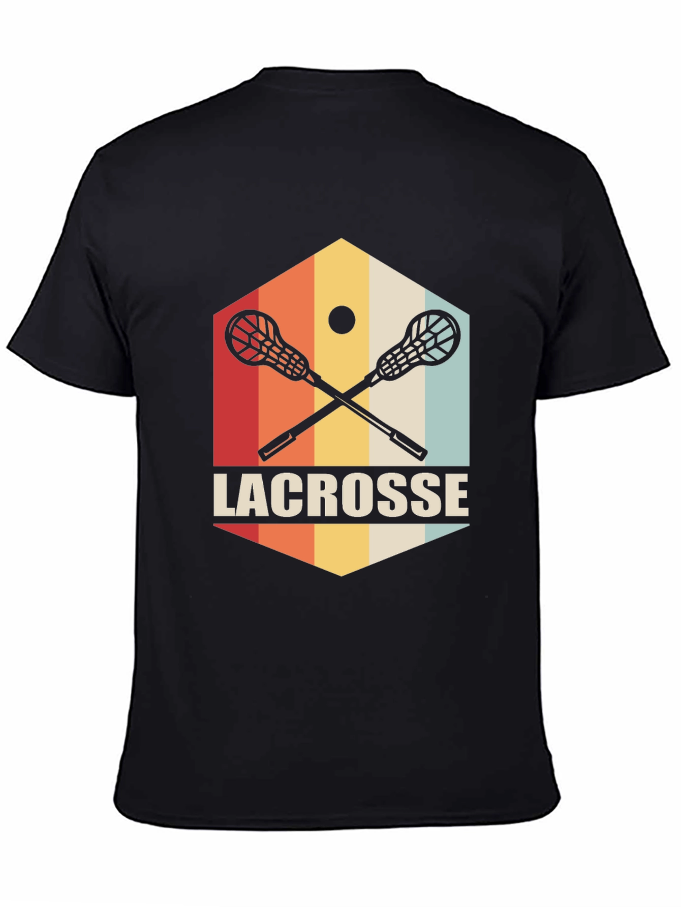 Vintage Lacrosse T-Shirt Retro Sports Tee