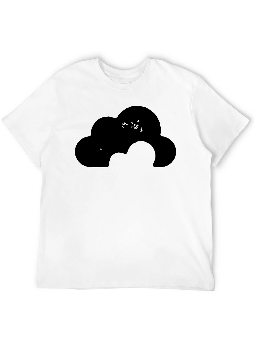 Cloud Graphic Black T-Shirt