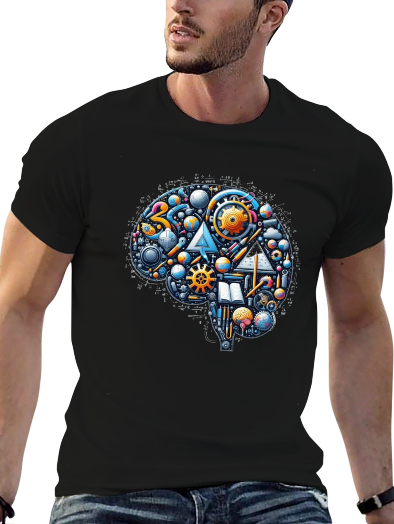 Brain Power T-Shirt - Knowledge & Creativity