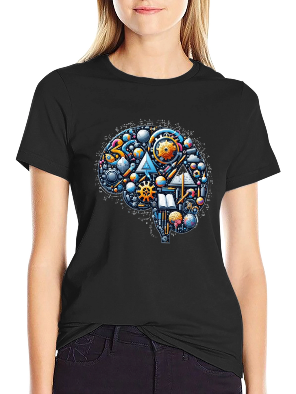 Brain Power T-Shirt - Knowledge & Creativity