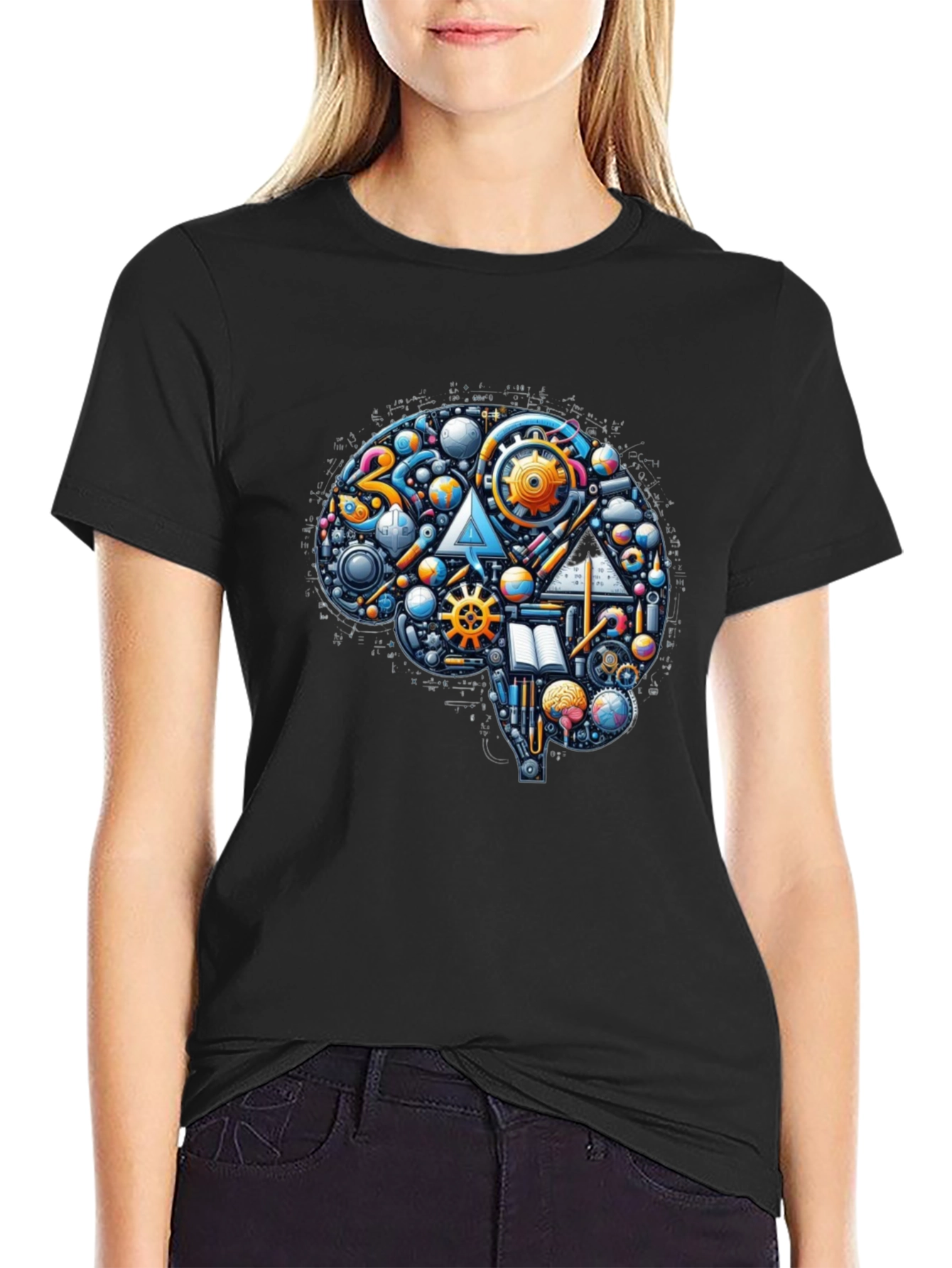 Brain Power T-Shirt - Knowledge & Creativity