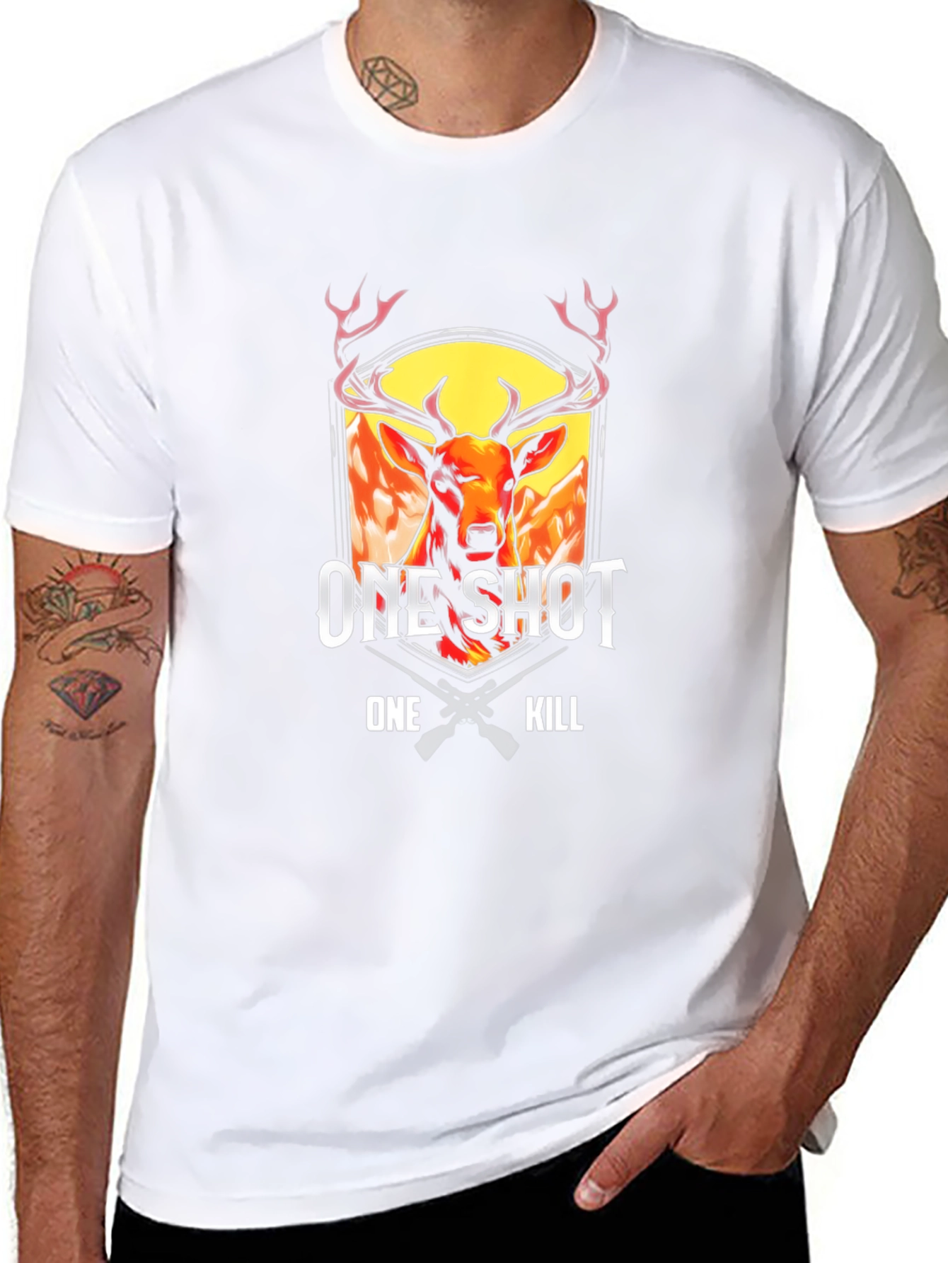 One Shot One Kill Deer Hunting T-Shirt