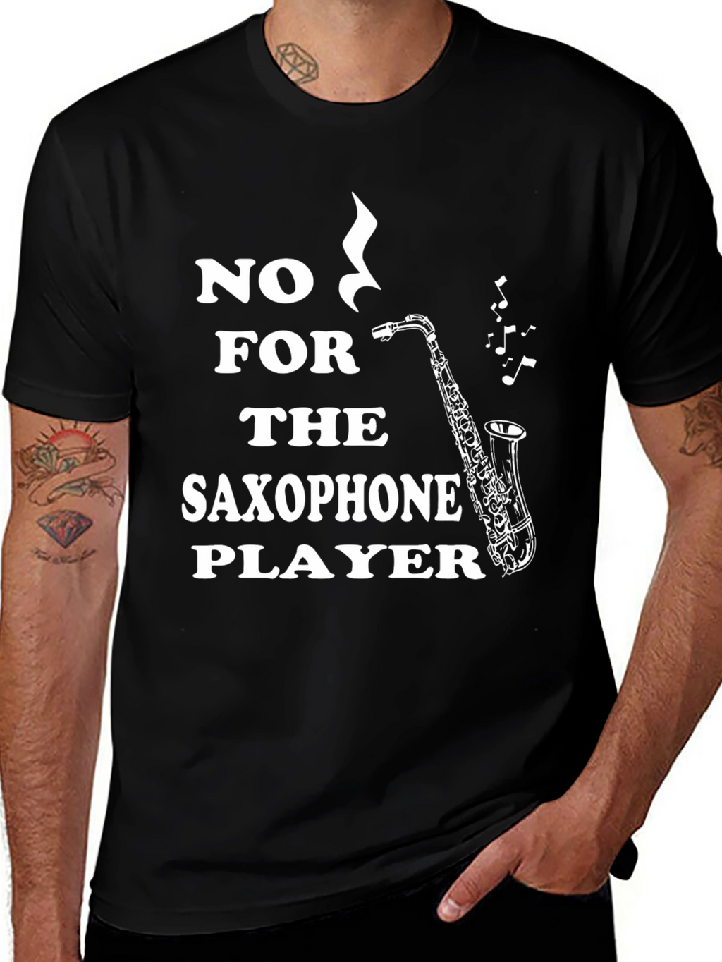 Saxophone Player T-Shirt - Musical Instrument Graphic Tee