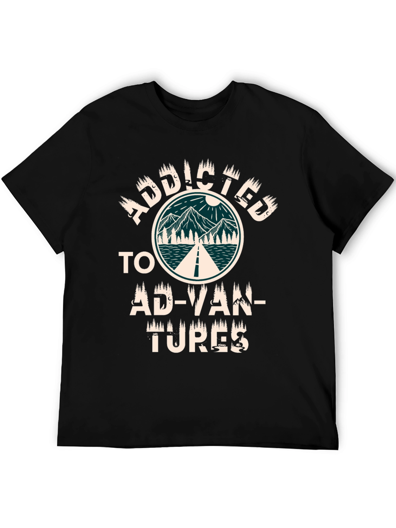 Addicted to Adventures Graphic T-Shirt