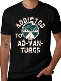 Addicted to Adventures Graphic T-Shirt