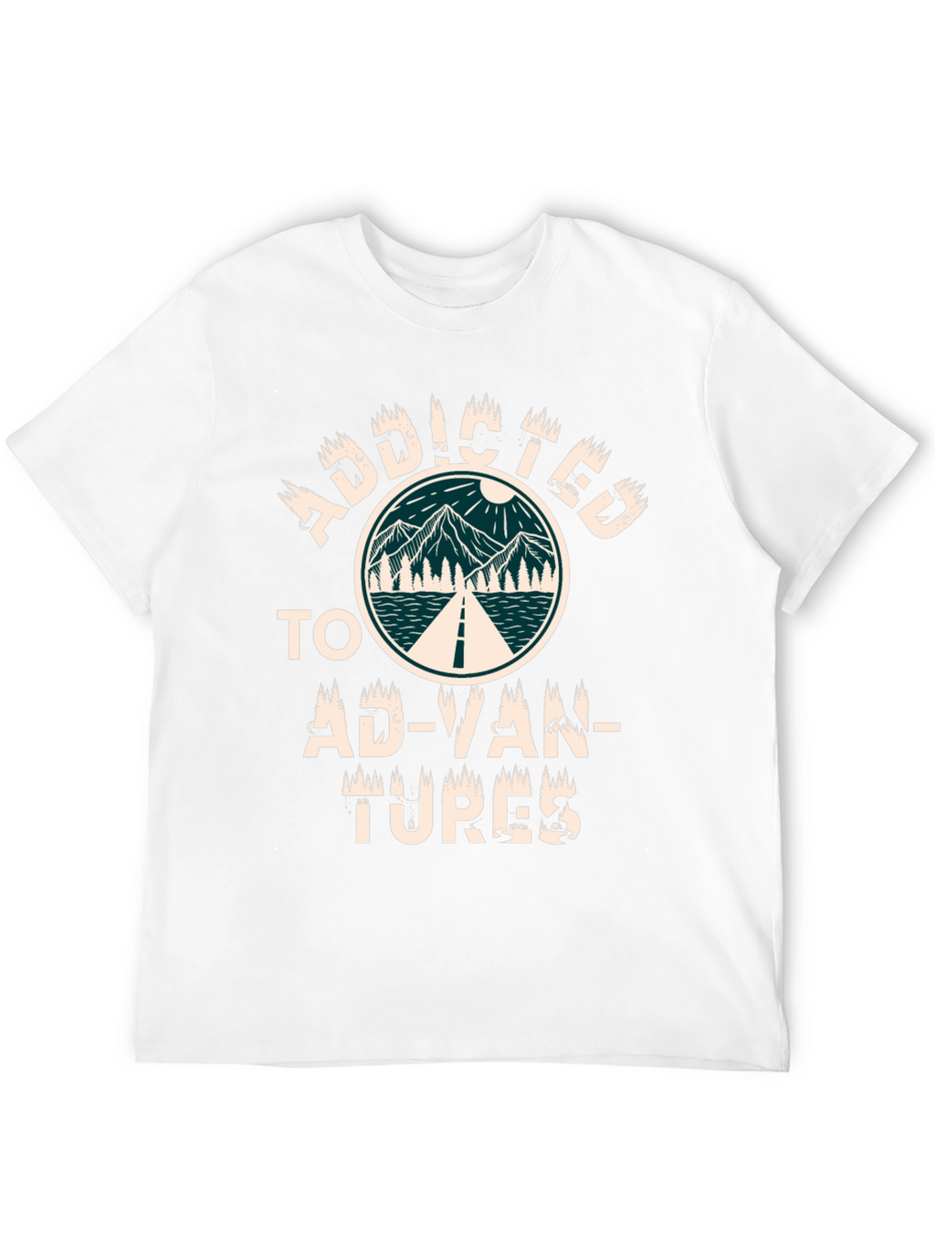 Addicted to Adventures Graphic T-Shirt