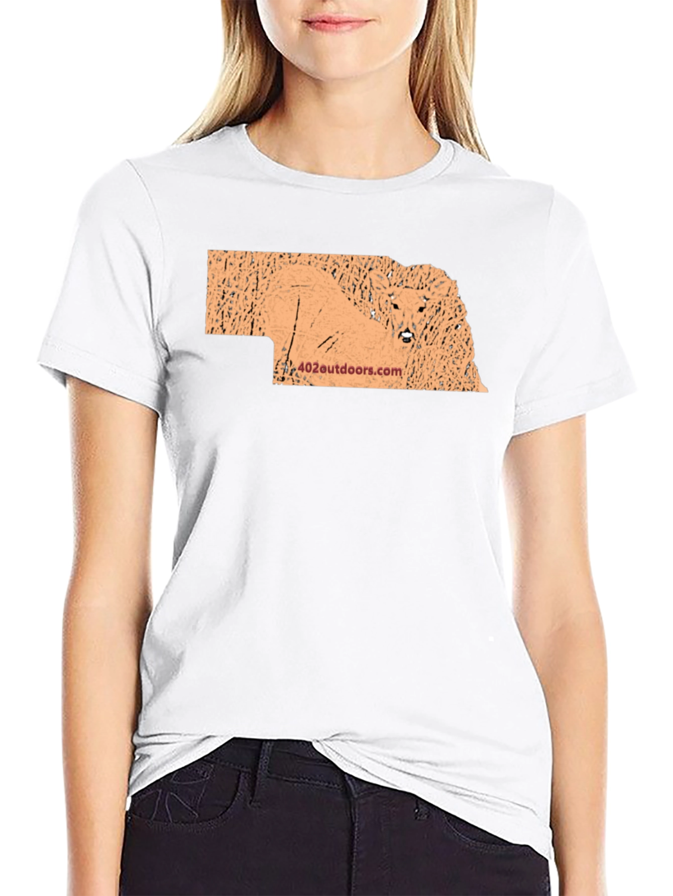 Nebraska Deer T-Shirt - 402 Outdoors