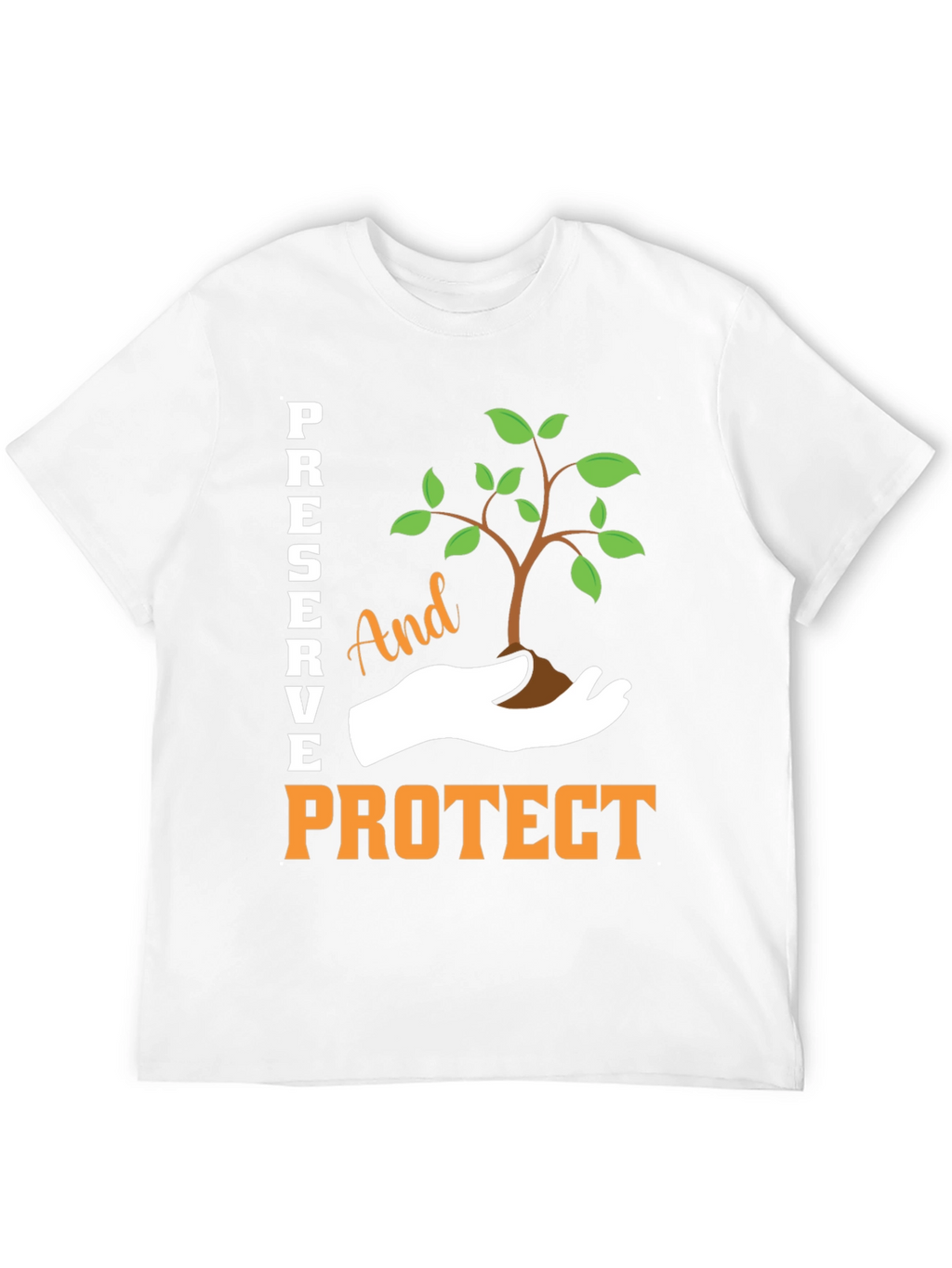 Preserve and Protect Tree Graphic T-Shirt