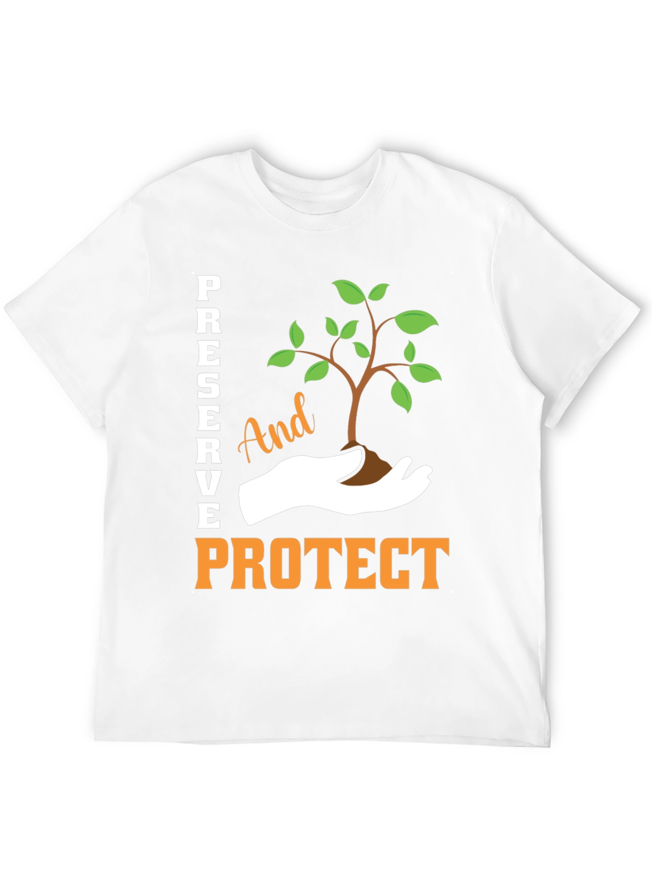 Preserve and Protect Tree Graphic T-Shirt