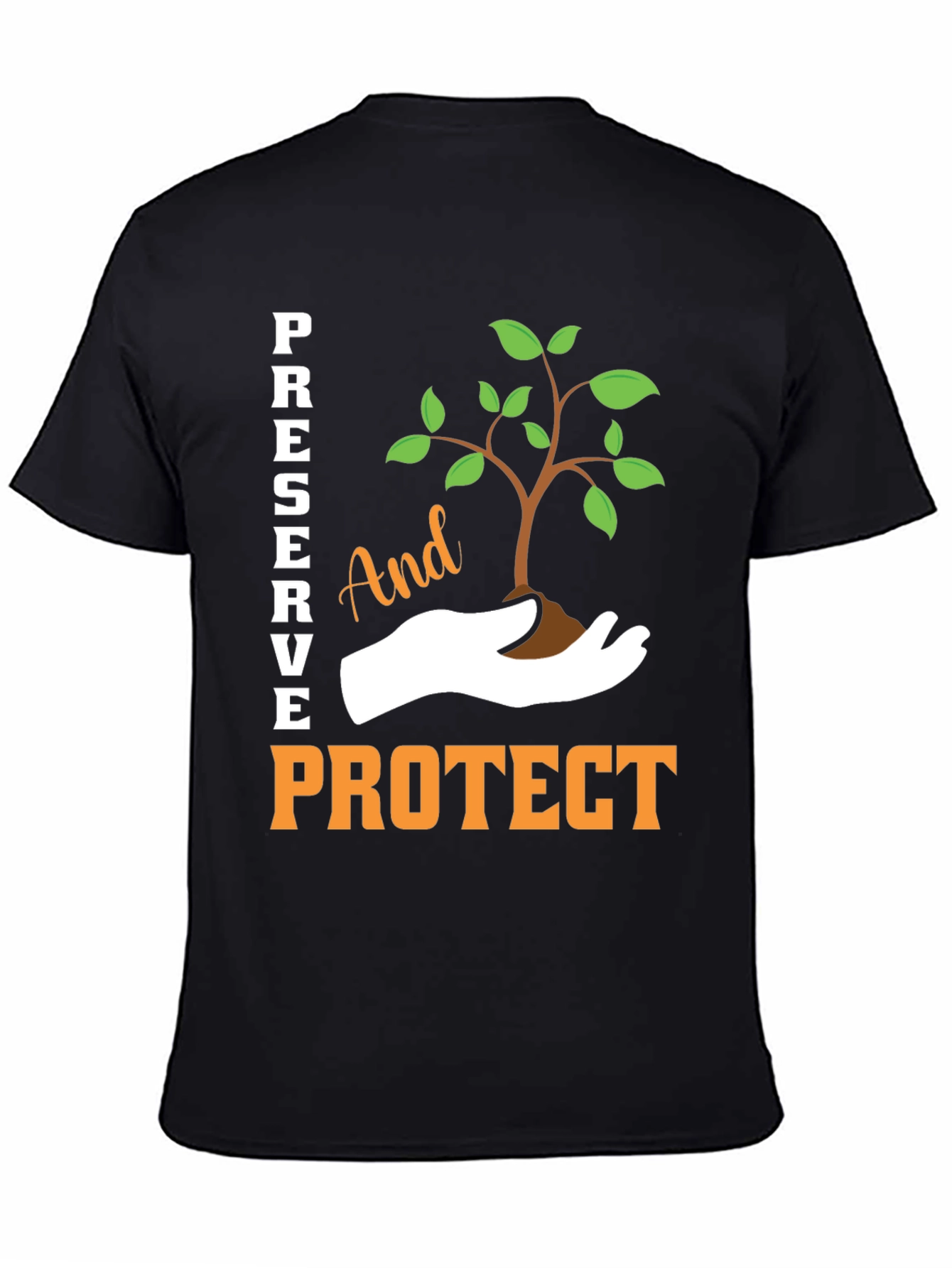 Preserve and Protect Tree Graphic T-Shirt