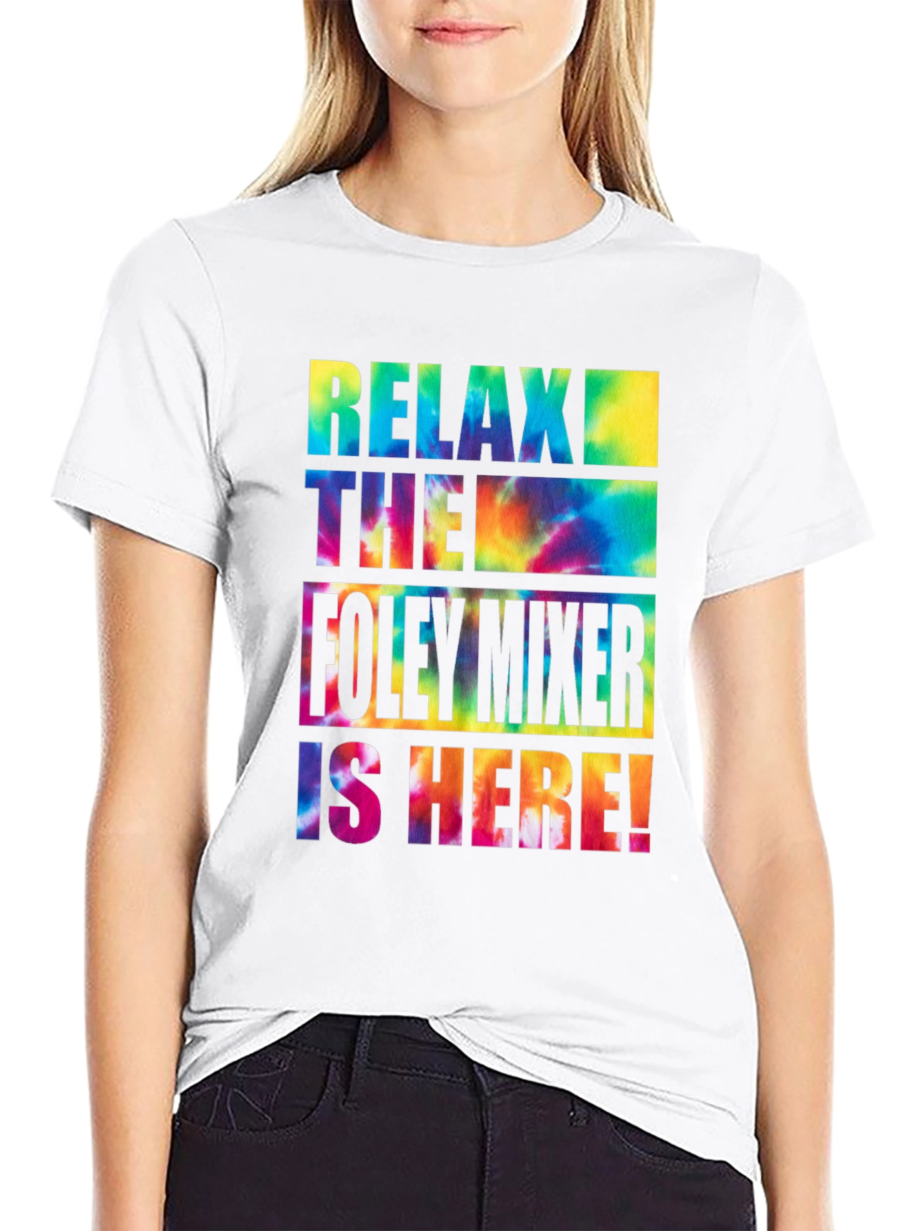 Relax The Foley Mixer Graphic Tee