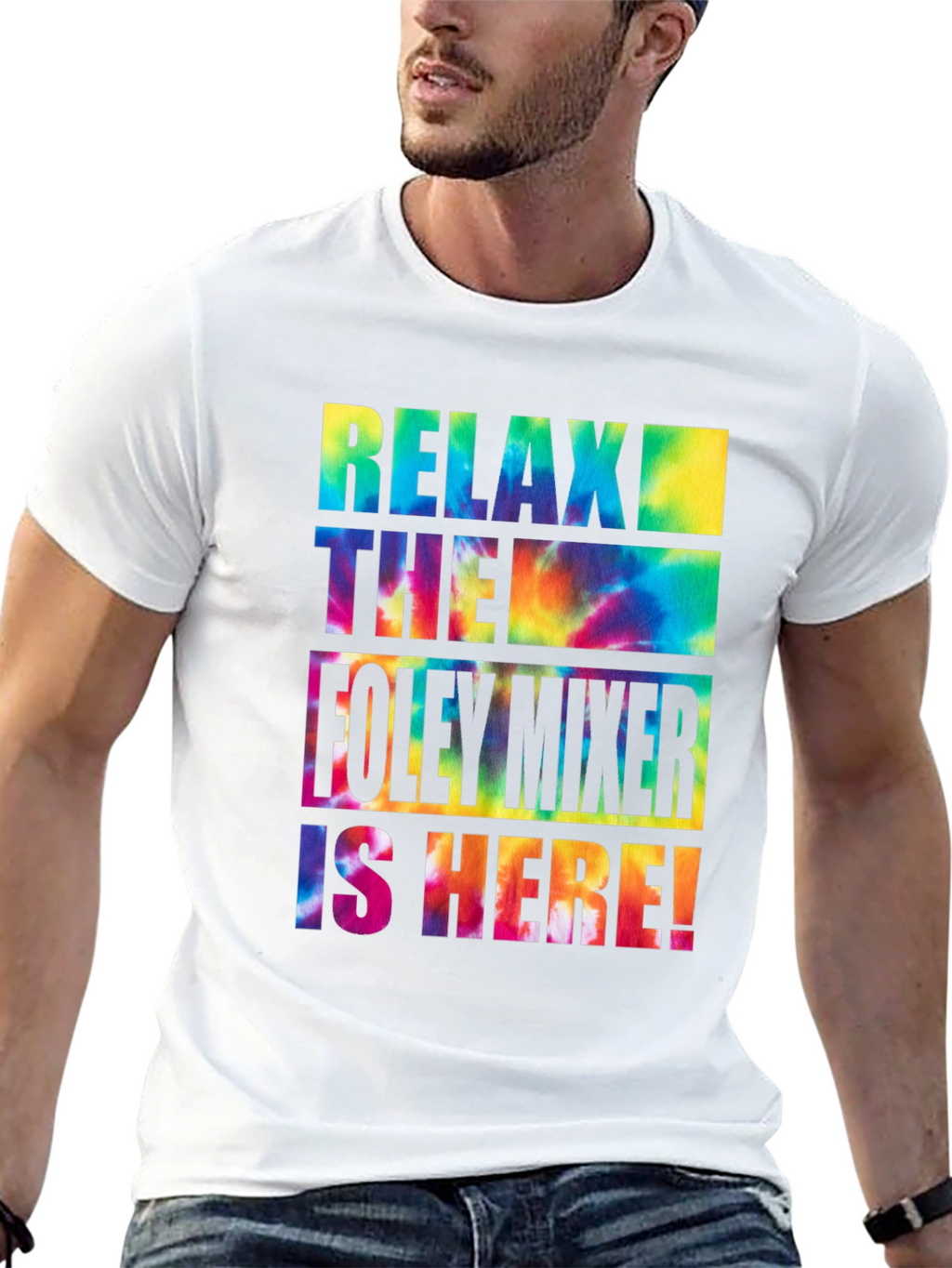 Relax The Foley Mixer Graphic Tee