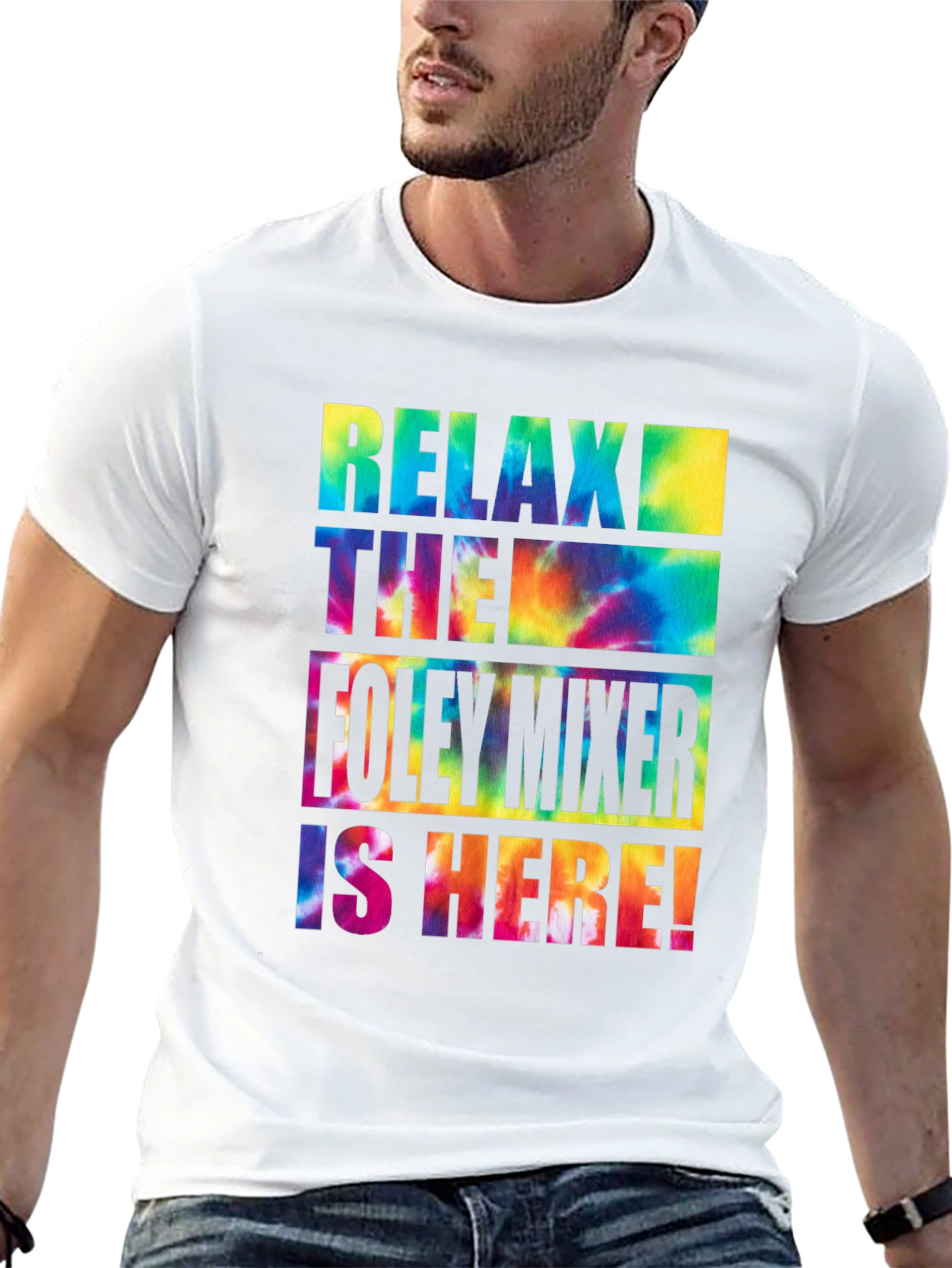 Relax The Foley Mixer Graphic Tee