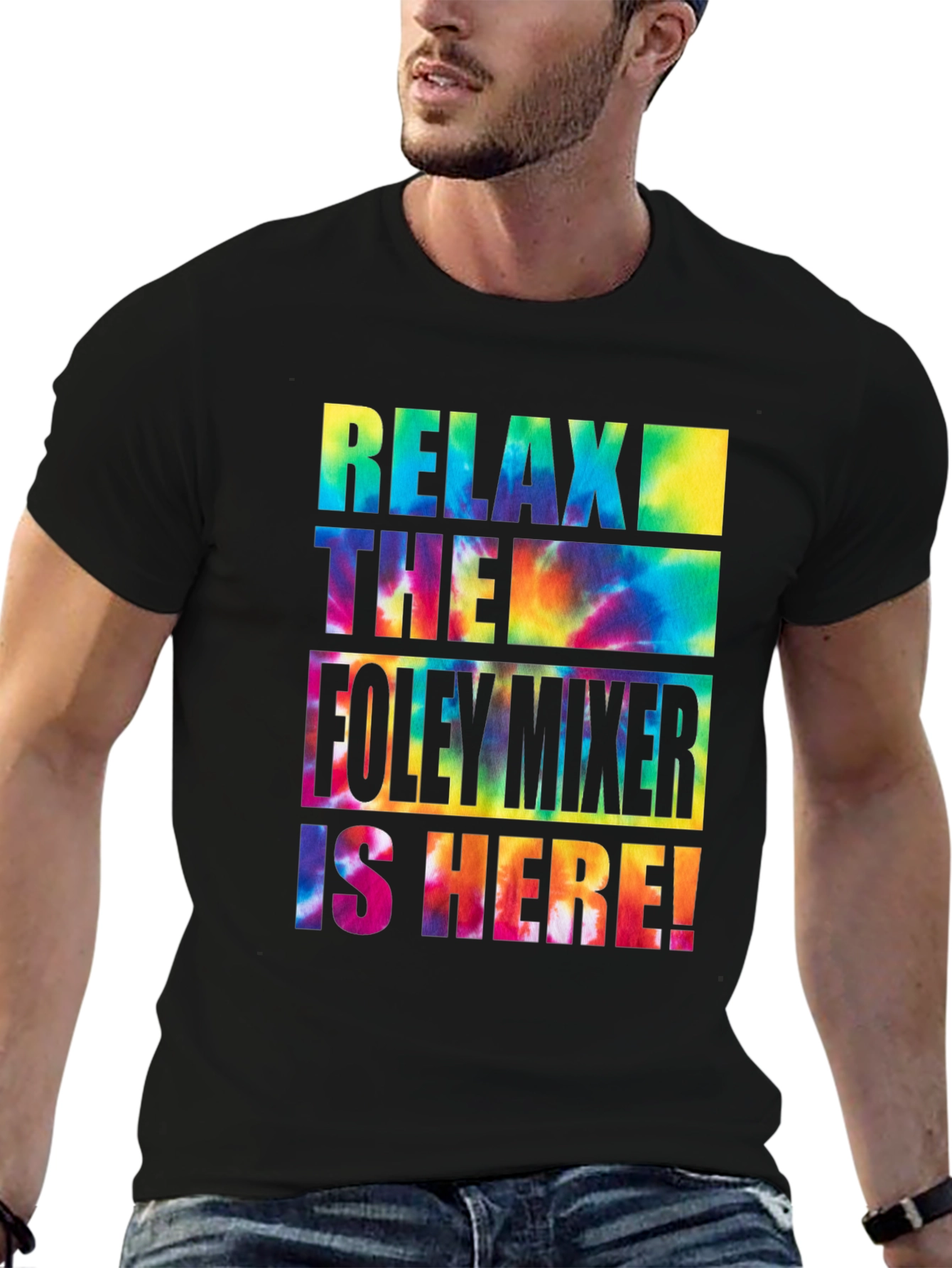 Relax The Foley Mixer Graphic Tee