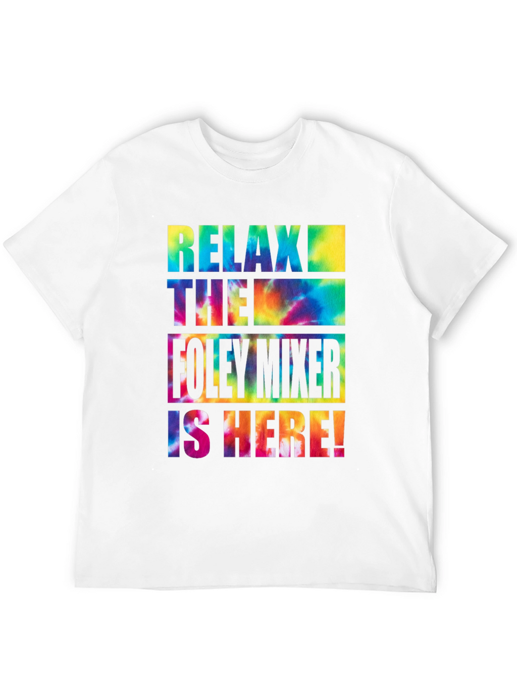 Relax The Foley Mixer Graphic Tee