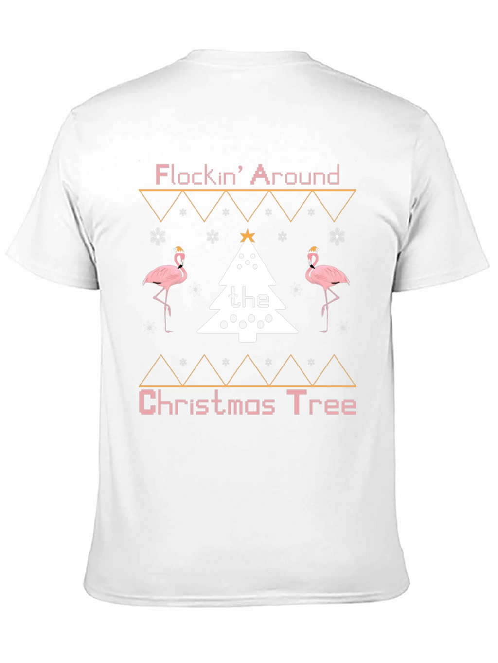 Flockin Around Christmas Tree T-Shirt