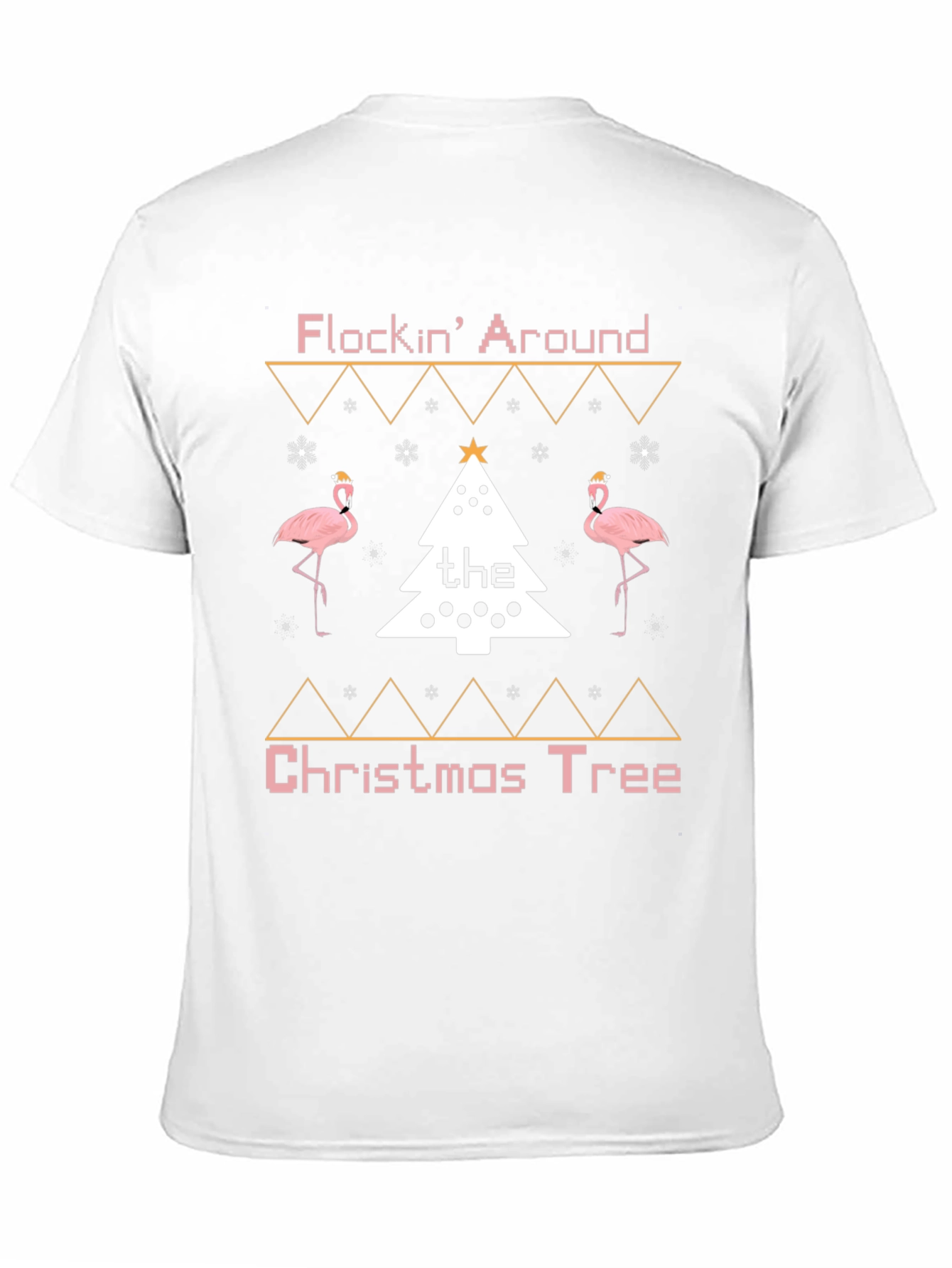 Flockin Around Christmas Tree T-Shirt