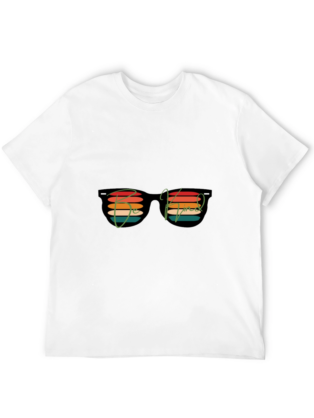 Be Kind Retro Sunglasses Graphic T-Shirt