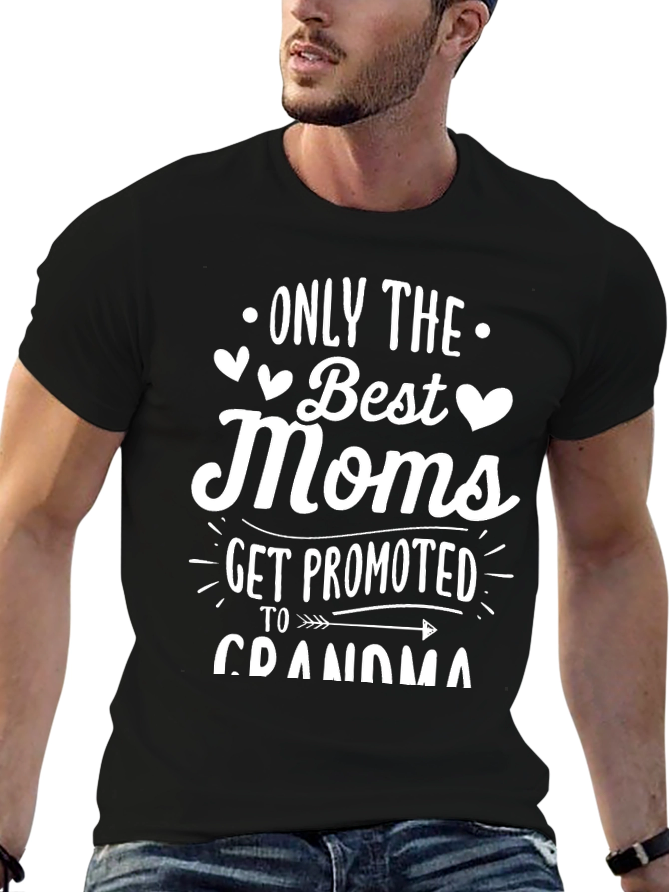 Best Moms Get Promoted to Grandma Tee